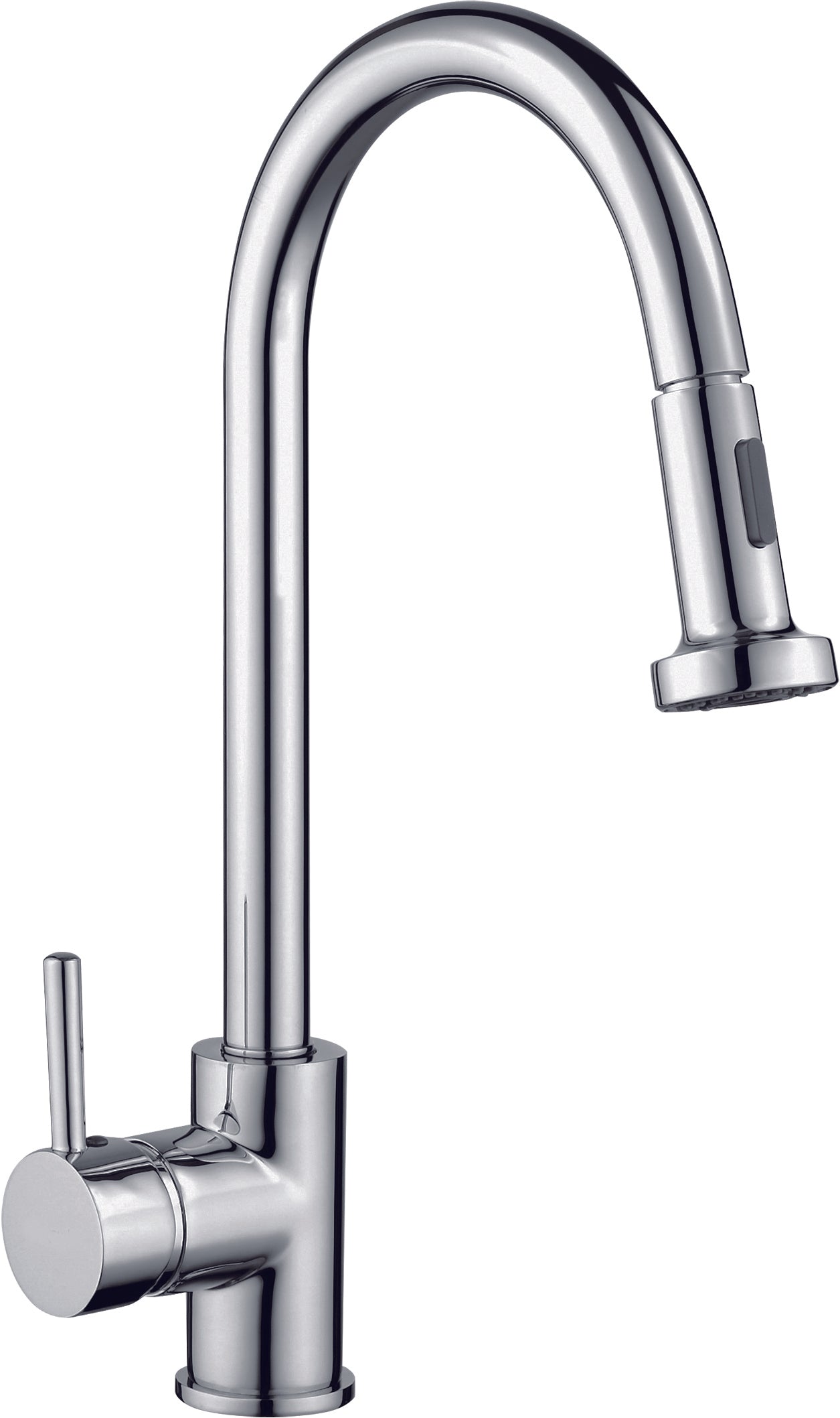 Kitchen Sink Mixer With Swivel Spout & Pull Out Spray