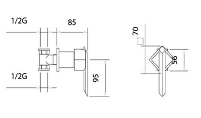 Just Taps Ki-Tech Concealed Valves 1/2"