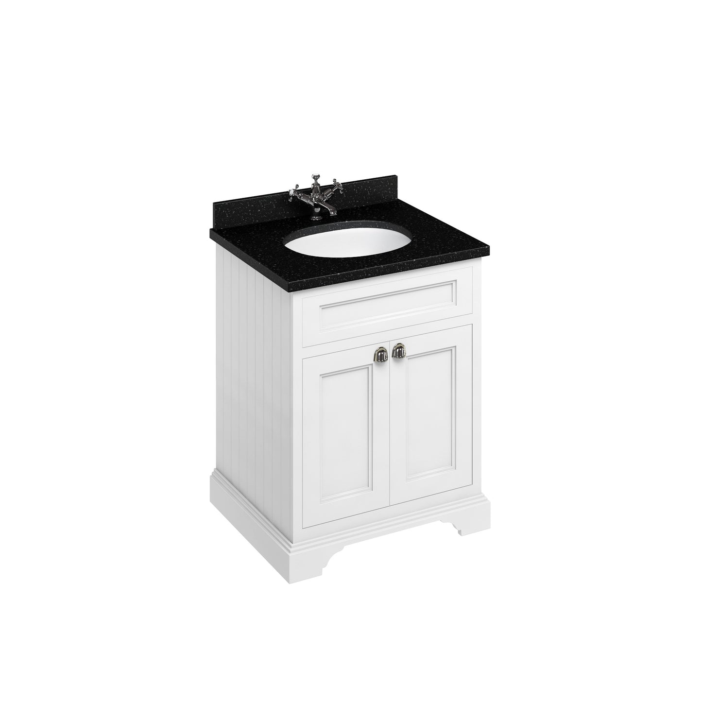 Burlington Freestanding 65 Vanity Unit w/ Doors & Basin