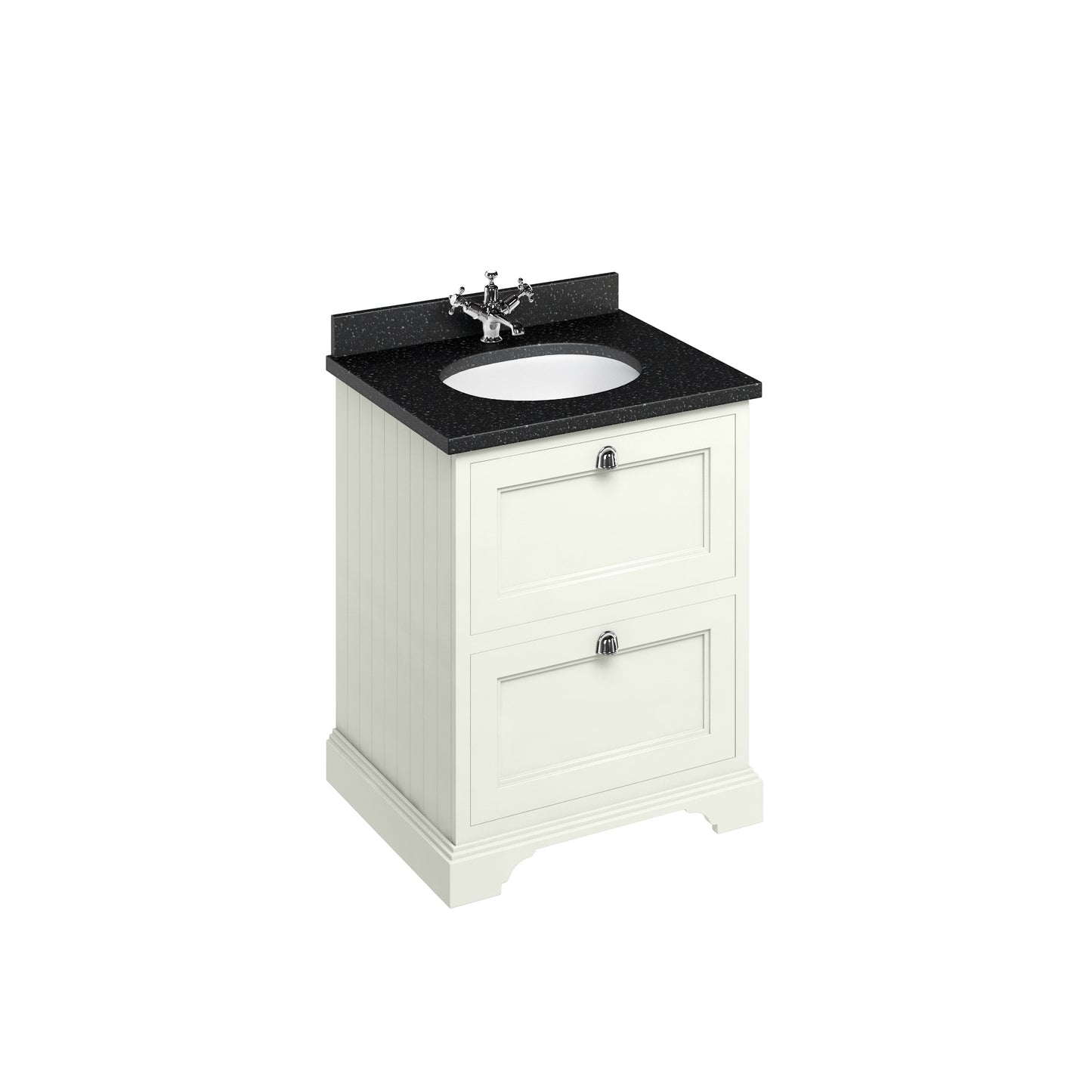 Burlington Freestanding 65 Vanity - Sand, 2 Drawers