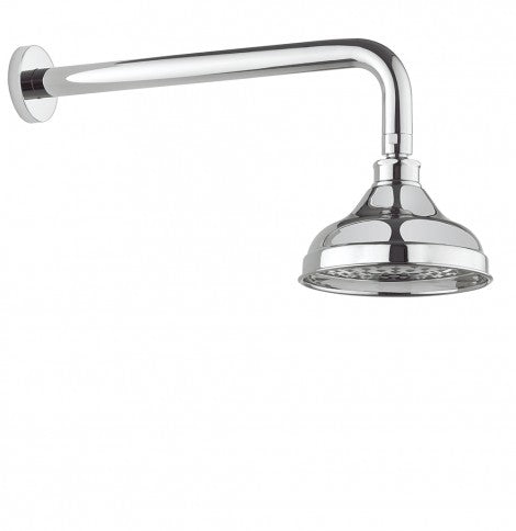 Crosswater Belgravia 200mm Traditional Shower Head Chrome