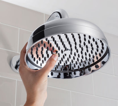 Crosswater Belgravia 200mm Easy Clean showerhead - Chrome
