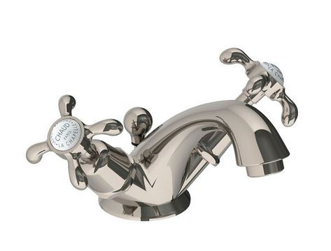 Lefroy Brooks La Chapelle Mono Bidet Mixer With Pop-Up Waste - Antique Gold