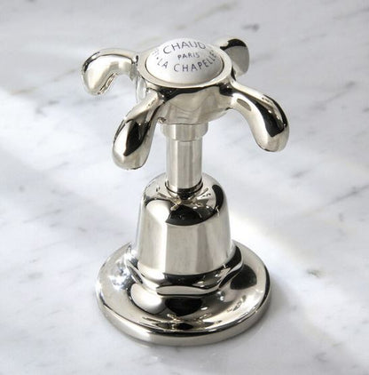 Lefroy Brooks La Chapelle 3 Hole Deck Mounted Basin Mixer with Pop Up Waste (choose finish)