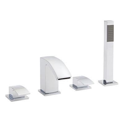 SW6 Flair 4 Hole Bath Shower Mixer