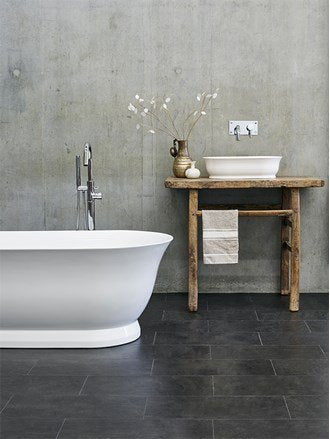 Clearwater Florenza 1828x864mm Clear Stone Freestanding Bath