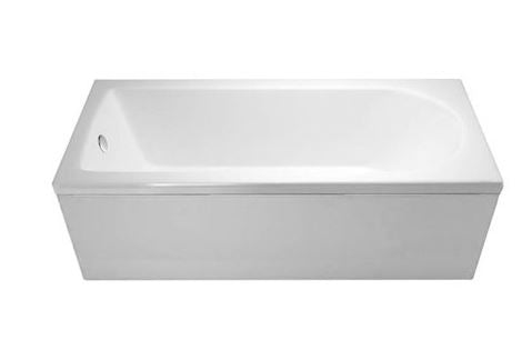 Crosswater Flow Single Ended 1700 x 750mm Acrylic Single Ended Bath