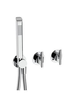 Crosswater Foile Module Foile 2 Handle With Handshower - Chrome