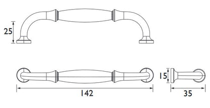 Chrome Door Handle