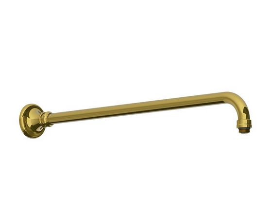 La Chapelle Long Projection Shower Arm - Antique Gold