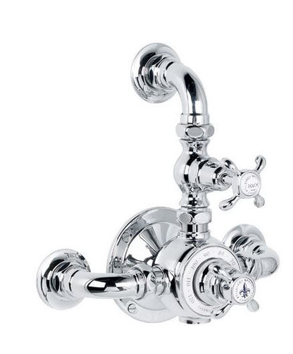 Lefroy Brooks La Chapelle Thermostatic Valve With Top Return - Antique Gold