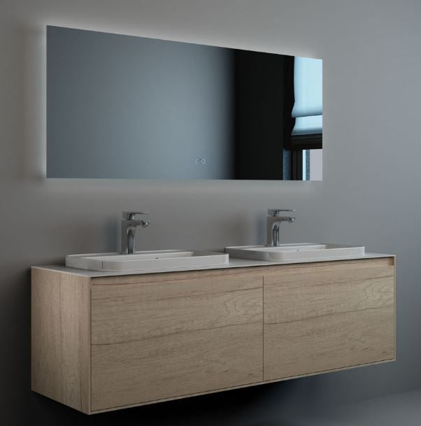 Essentials Arco Quartz 1600mm Solid White Worktop