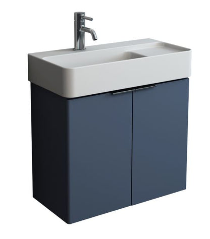 Essentials Blade 600x310mm Wall Mounted Cabinet Matt Blue