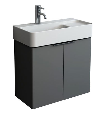 Essentials Blade 600x310mm Wall Mounted Cabinet Matt Grey