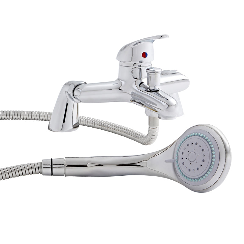 SW6 G4k Chrome Bath Shower Mixer - Contemporary Design