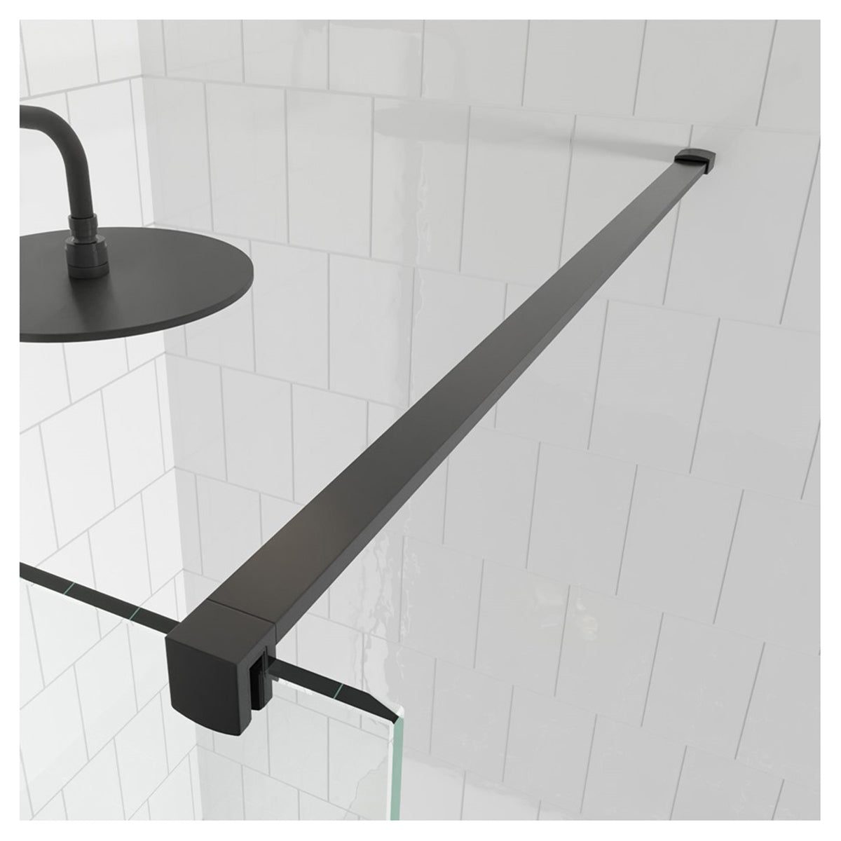 Crosswater Gallery 10 Recess with Wall Bracing Bar