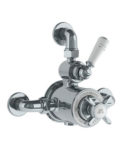 Godolphin Dual Control Thermo Shower Mixer Valve With Top Return - AG