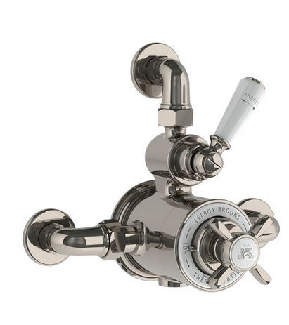 Godolphin Dual Control Thermo  Shower Mixer Valve With Top Return - NK