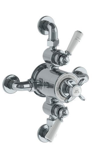Lefroy Brooks Classic Dual Control Thermostatic Valve