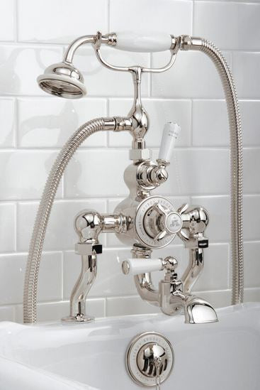 Lefroy Brooks Godolphin Thermostatic Bath Mixer With Shower Kit GD8823 - (choose finish)