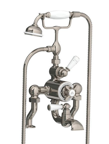 Lefroy Brooks Godolphin Thermostatic Bath Mixer With Shower Kit GD8823 - (choose finish)