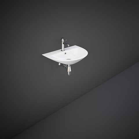 Rak-Morning Wash Basin | Wall Hung 500mm 1 Tap Hole