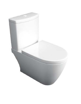 SW6 Genoa Close Coupled Pan Including Soft Close Seat