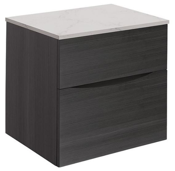 Crosswater Glide II Wall Hung Vanity Unit 500mm w/ 2 Drawers