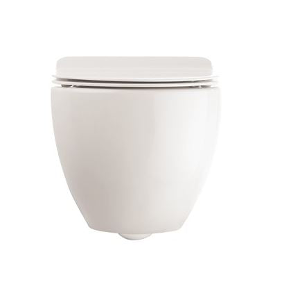 Crosswater Glide II Gloss White Wall Hung Rimless Pan