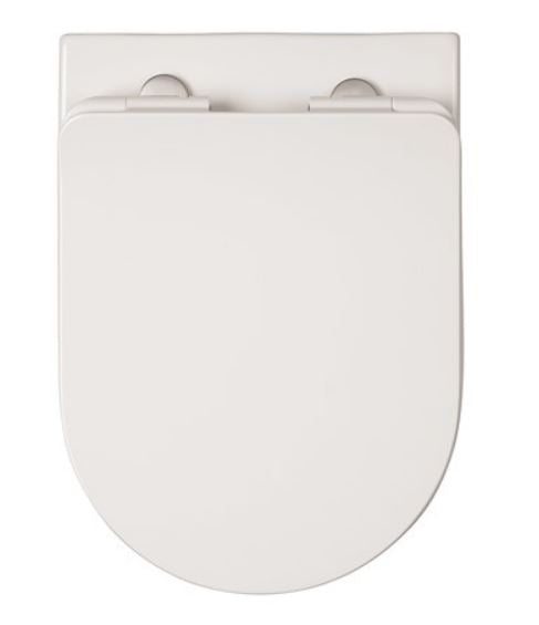 Crosswater Glide II Back to Wall Rimless Pan - Gloss White