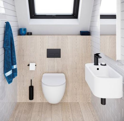 Crosswater Glide II Basin Mixer Matt Black