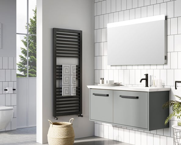 Glide II Ambient Lit Mirror 1000 x 600mm With Demister