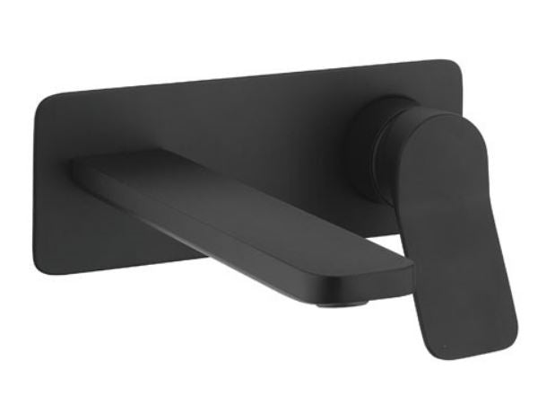 Crosswater Glide II Basin 2 Hole Set Matt Black