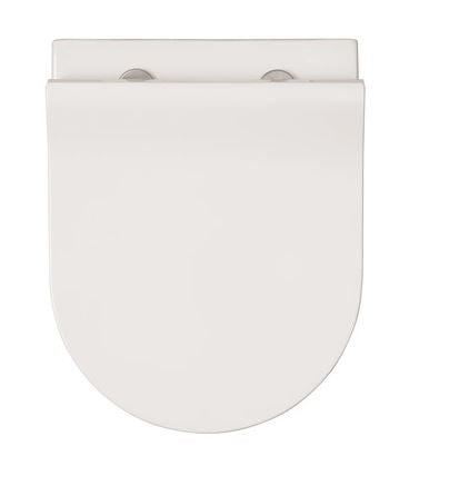 Glide II Short Projection Gloss White Wall Hung Rimless Pan