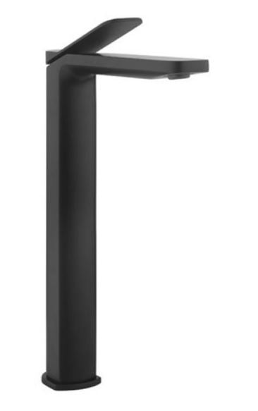 Crosswater Glide II Tall Basin Monobloc Mixer Matt Black