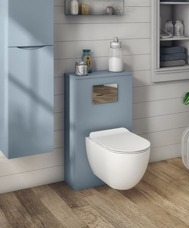 Crosswater Glide II Gloss White Wall Hung Rimless Pan