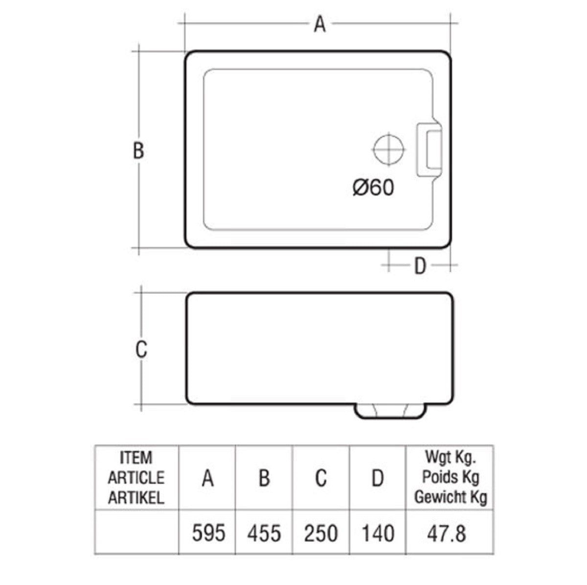 RAK Ceramics RAK Gourmet Belfast Sink 8