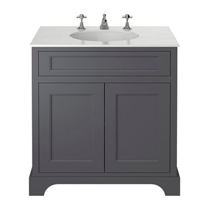 Wilton 800mm Freestanding Graphite
