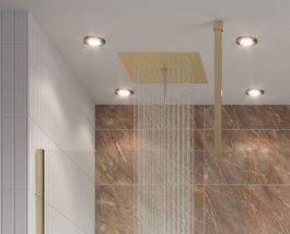 Crosswater Gallery Ceiling Brace Arm - Brushed Brass