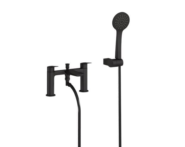 Greenwich Bath Shower Mixer 2TH Matt Black