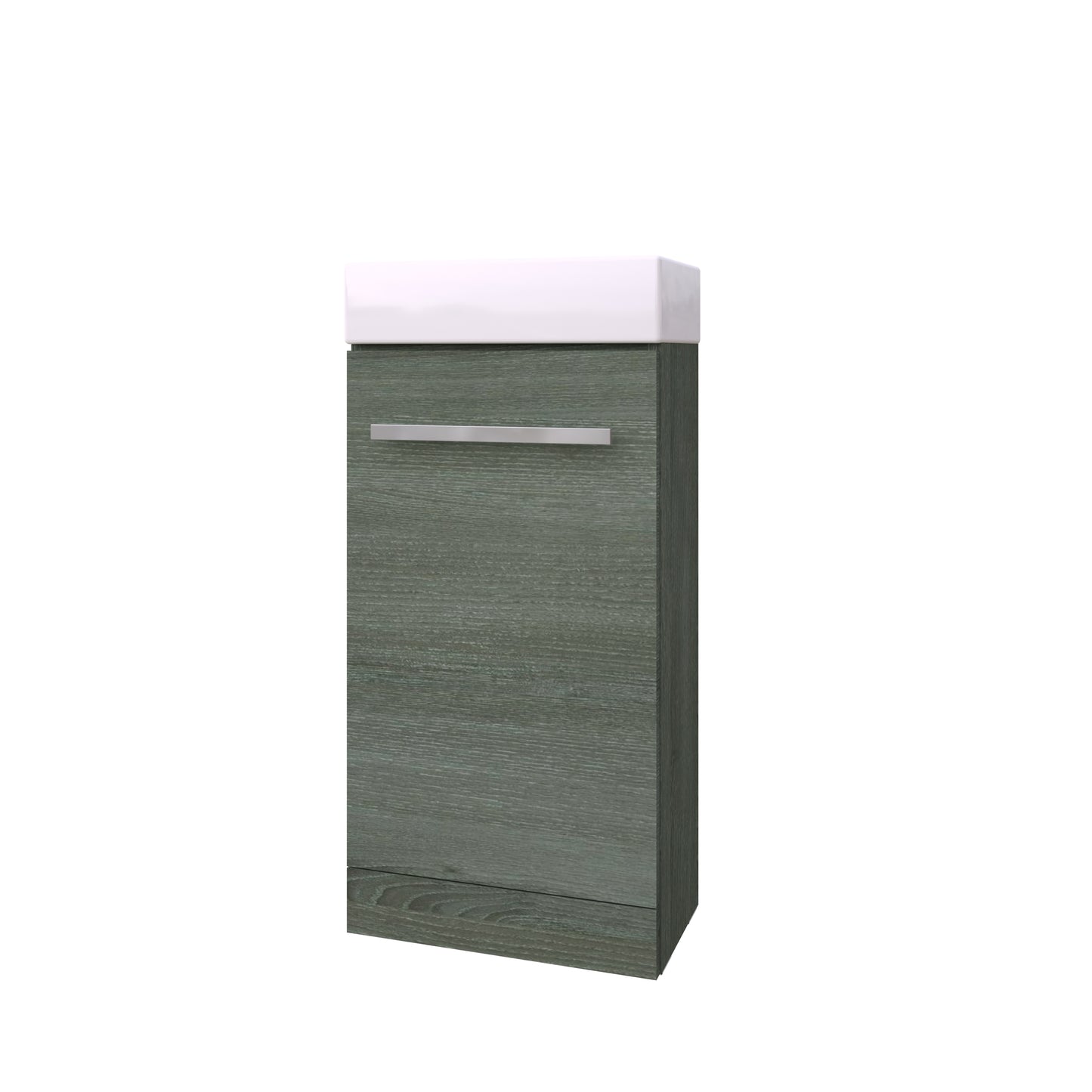 SW6 Purity Cloakroom Unit - Grey Ash