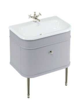 Chalfont 750mm Single Drawer Unit Only - Classic Grey