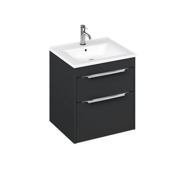 Shoreditch 550mm Double Drawer Matt Grey