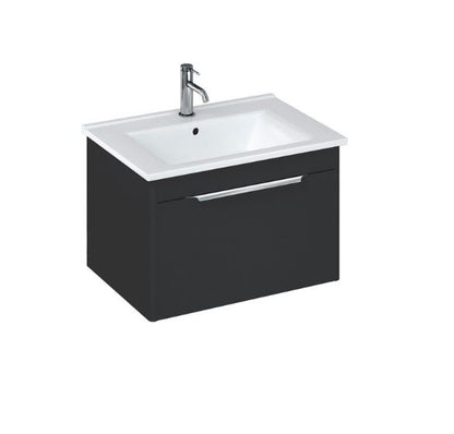 Shoreditch 65cm Wall Mounted Single Drawer Matt Grey
