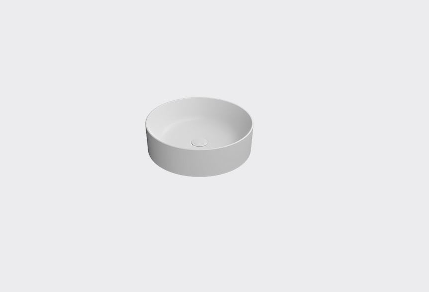 GSI Kube X Design 450 x 450mm Countertop Basin - Matt White