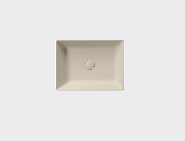 GSI Kube X Design 500 x 370mm Counter Top Basin Matt Creta