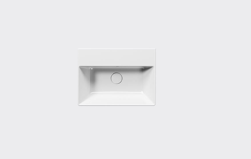 GSI KUBE X 500mm x 370mm White Basin