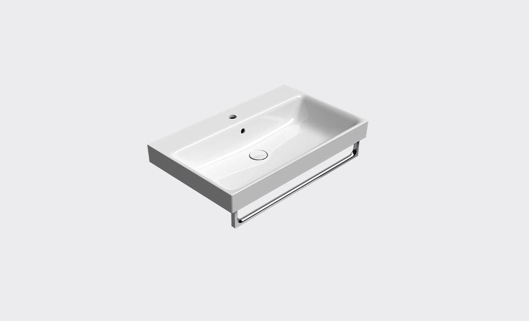 GSI Nubes 1TH White Basin 800 x 500mm