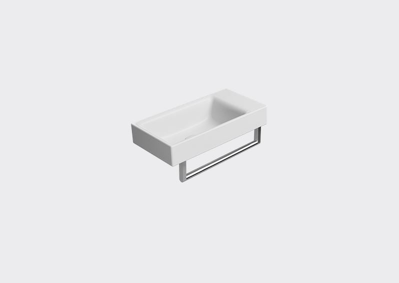 GSI Nubes Matt White Basin 500 x 250mm