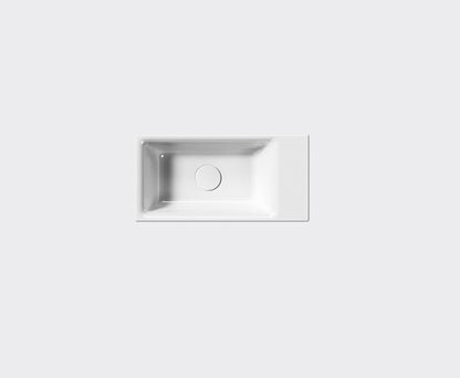 GSI Nubes Gloss White Basin 500 x 250mm